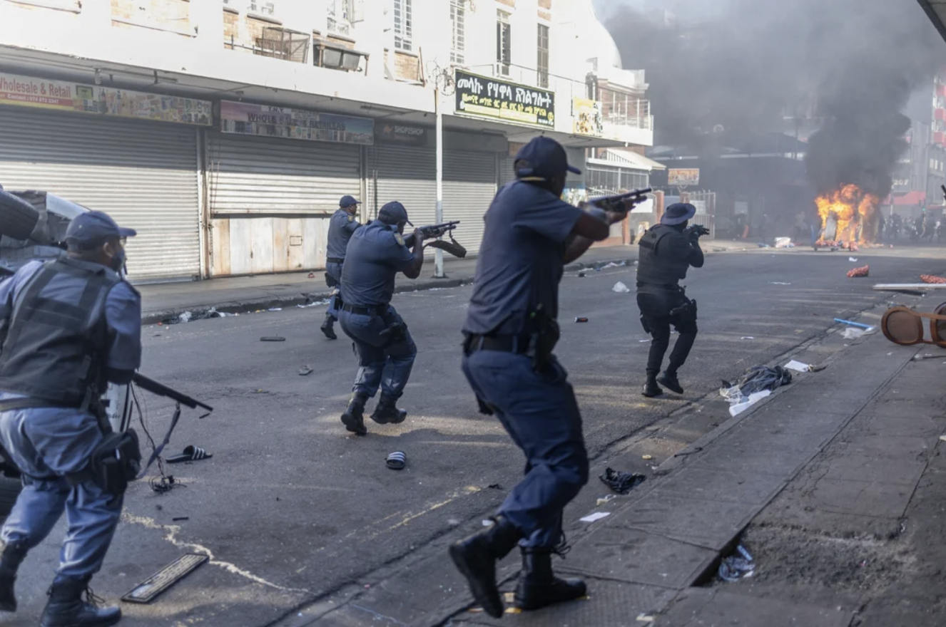 Durban Protests: 800 Marchers, Shops Looted
