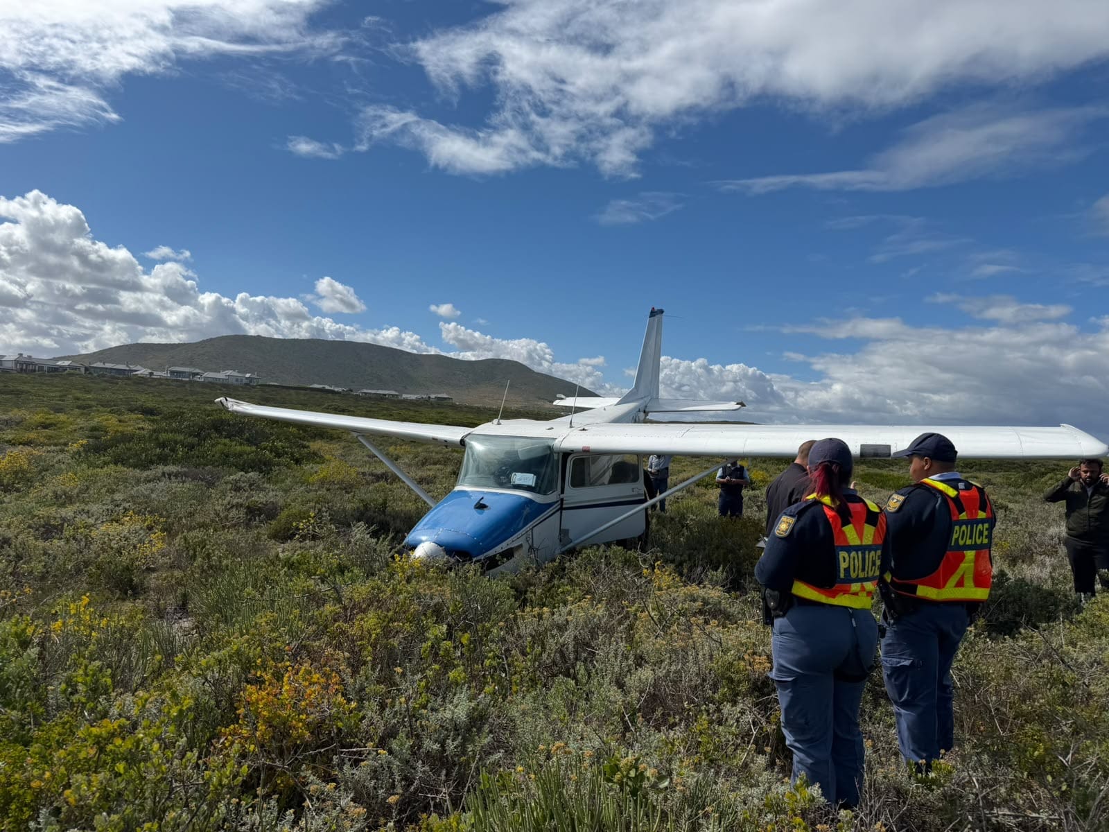 Light Aircraft Crash-Lands in Melkbosstrand