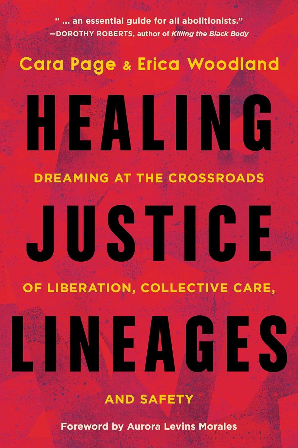 Healing Justice Lineages: Dreaming at the Crossroads of Liberation, Collective Care, and Safety (2023), Cara Page and Erica Woodland, foreword by Aurora Levins Morales