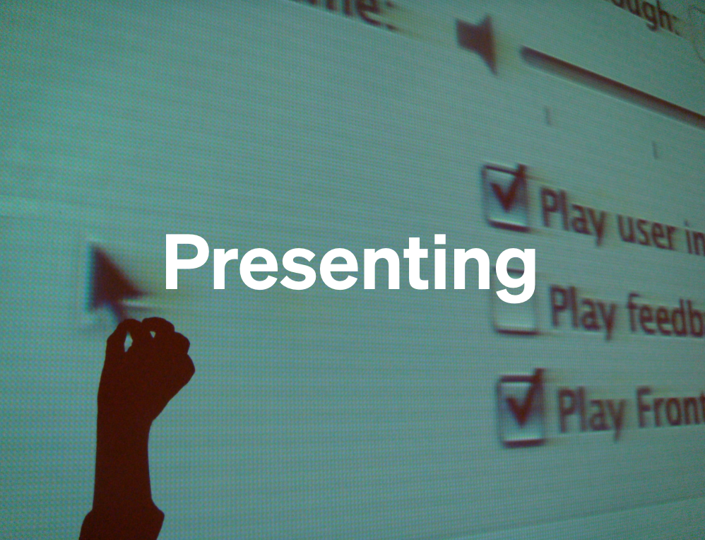 On the connection with an audience