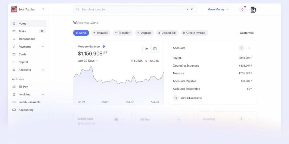 Make Managing Your Startup’s Finances Easier With Mercury