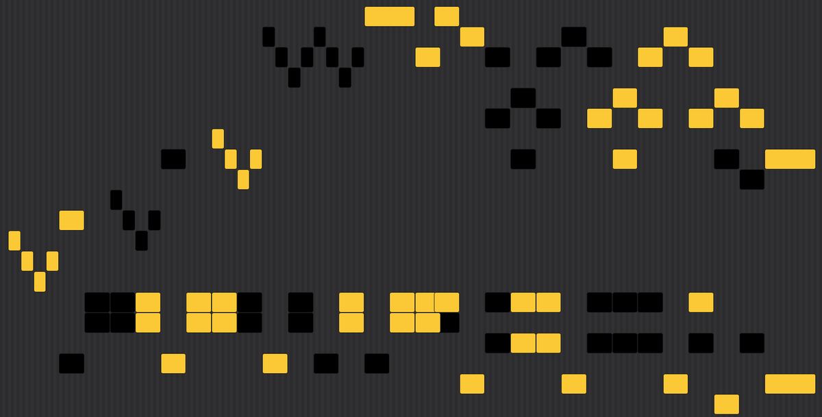 Blackout music: Create new music by erasing old music