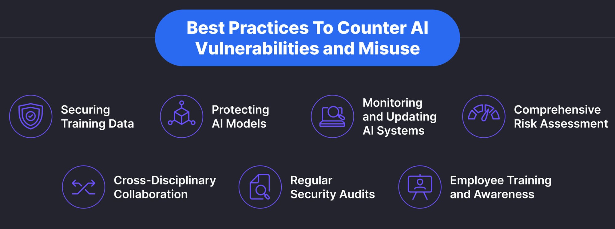 Best Practices To Counter AI Vulnerabilities and Misuse