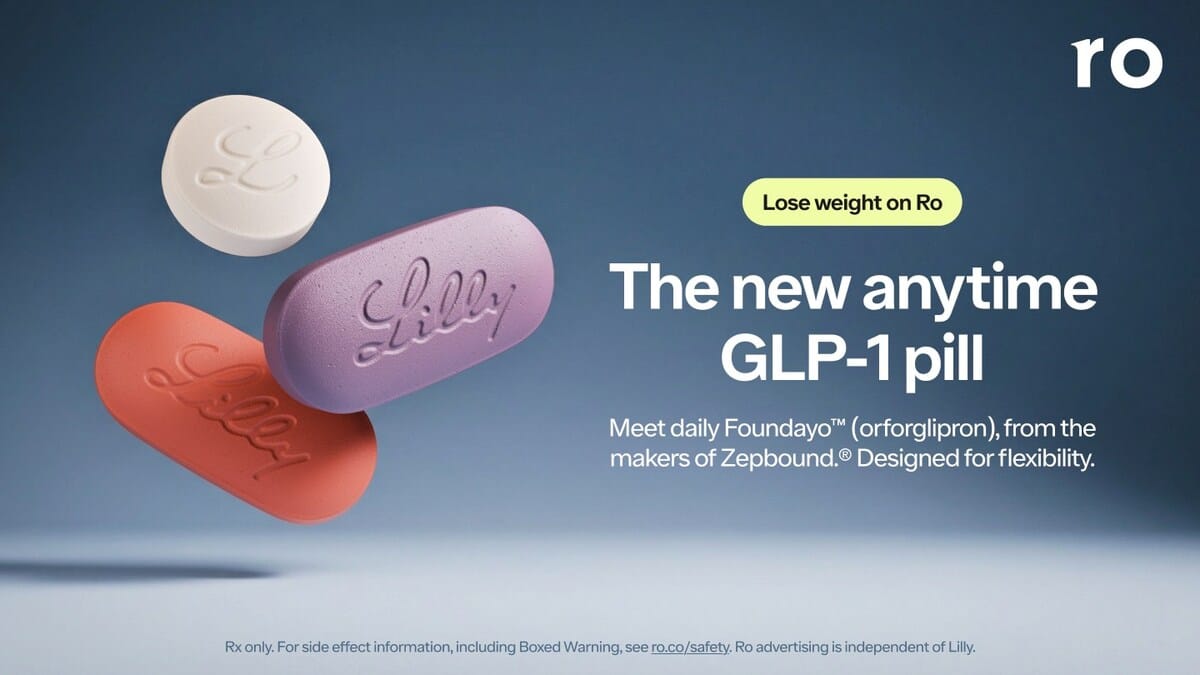 Materi promosi Foundayo dari Eli Lilly