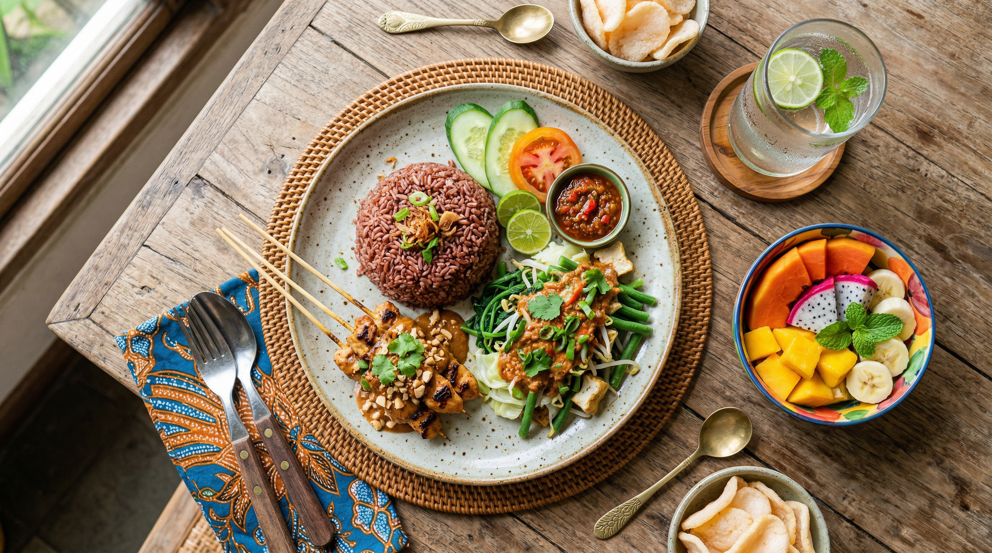 Makanan sehat bergizi seimbang Indonesia untuk mendukung terapi GLP-1 dan penurunan berat badan