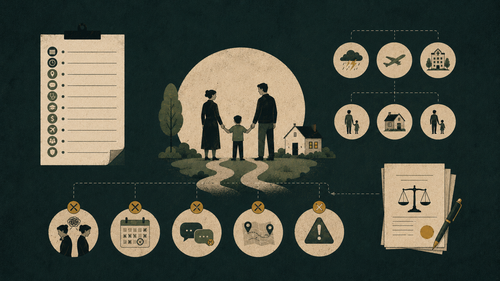 Parenting plans: what to actually include and what breaks them