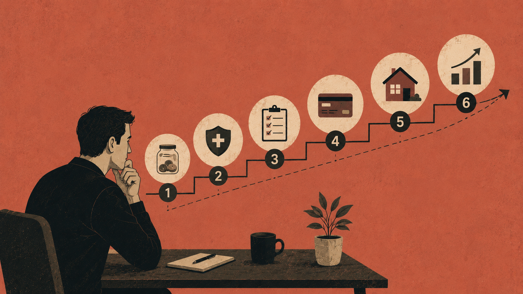 Building your finances back after separation: the actual order of operations