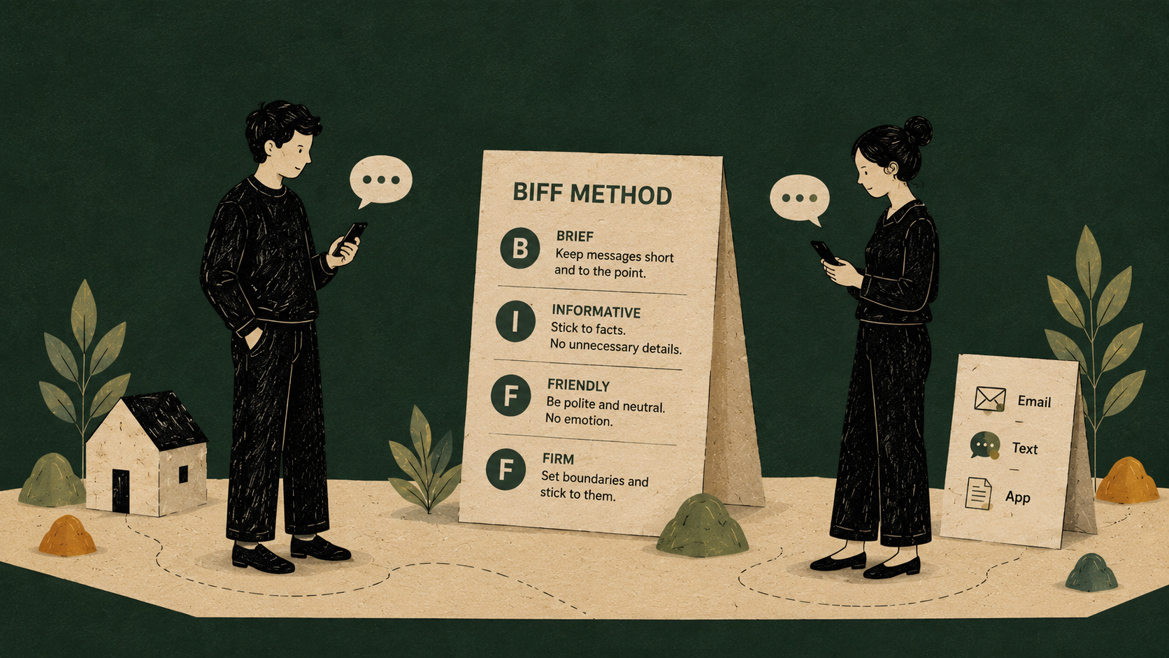 Communication with a difficult ex: how to use the BIFF method