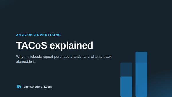 TACoS Explained: Why It Misleads Repeat-Purchase Brands