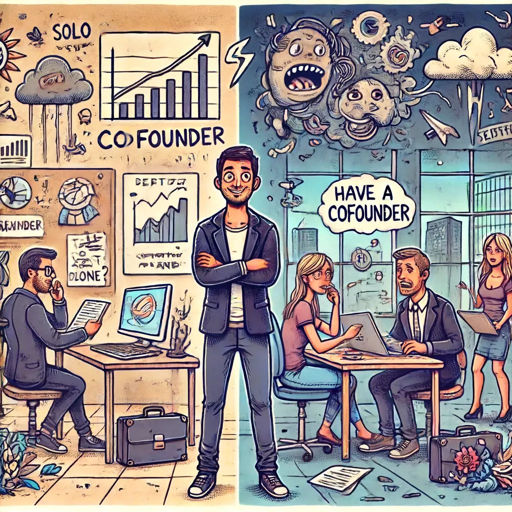 Why you shouldn’t get a cofounder