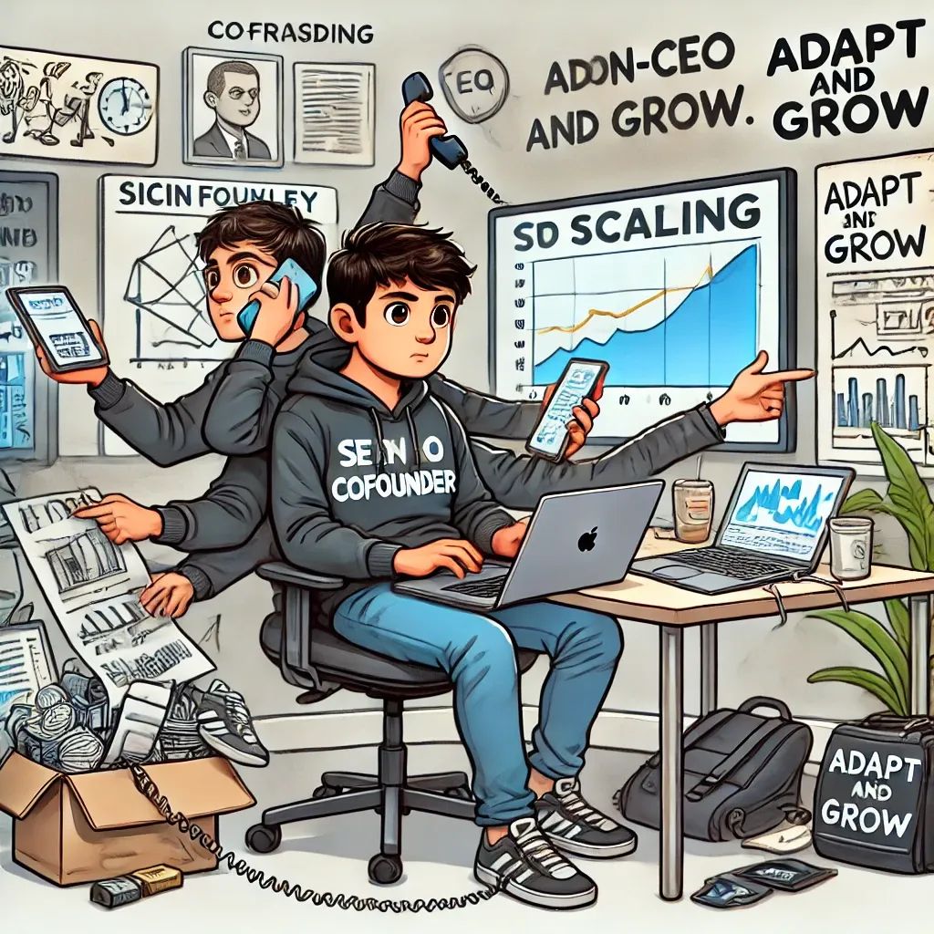 How to avoid becoming the cofounder who doesn't scale