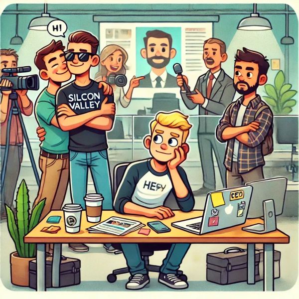 I'm jealous of my cofounder CEO