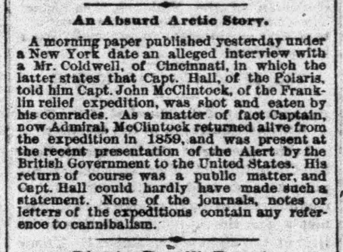 An Absurd Arctic Story