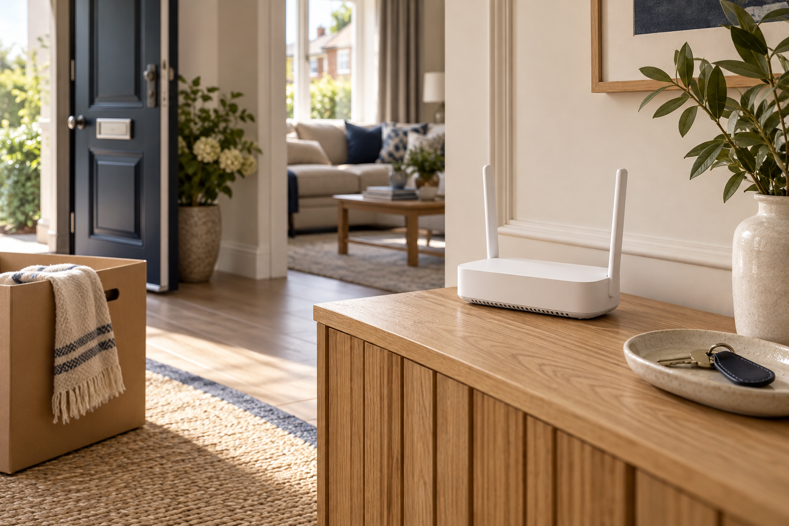 Broadband before you move