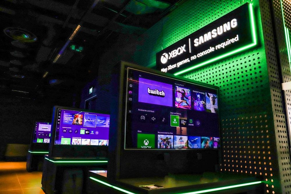 Samsung and Microsoft Collaborate to Launch Free-to-Play Gaming Zones in London and New York