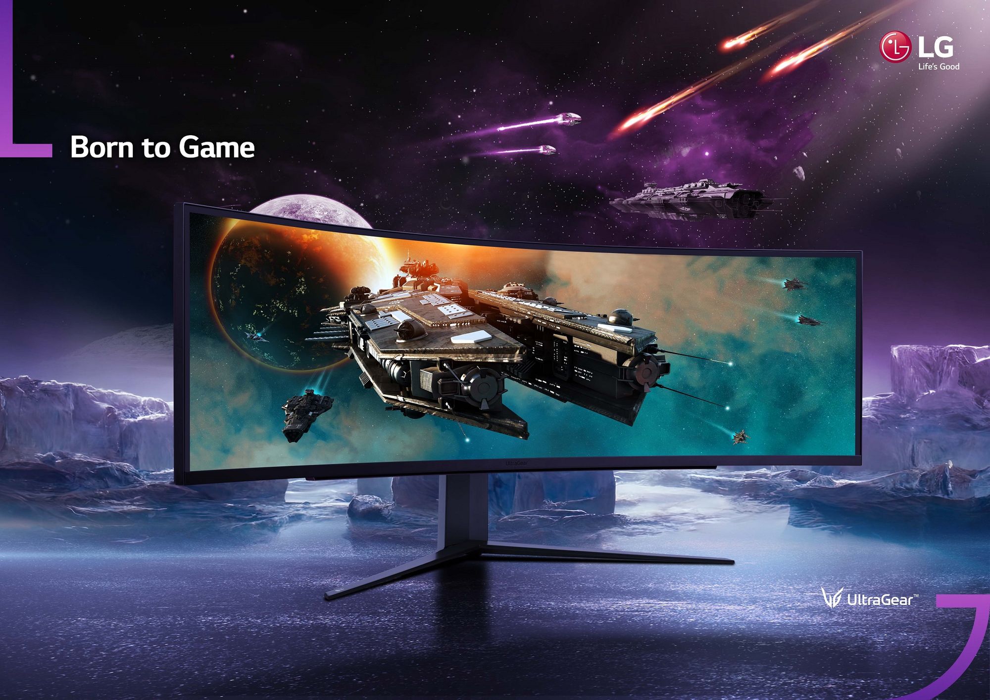 LG UltraGear 49GR85DC: 49-inch Curved Gaming Monitor with 240Hz Refresh Rate