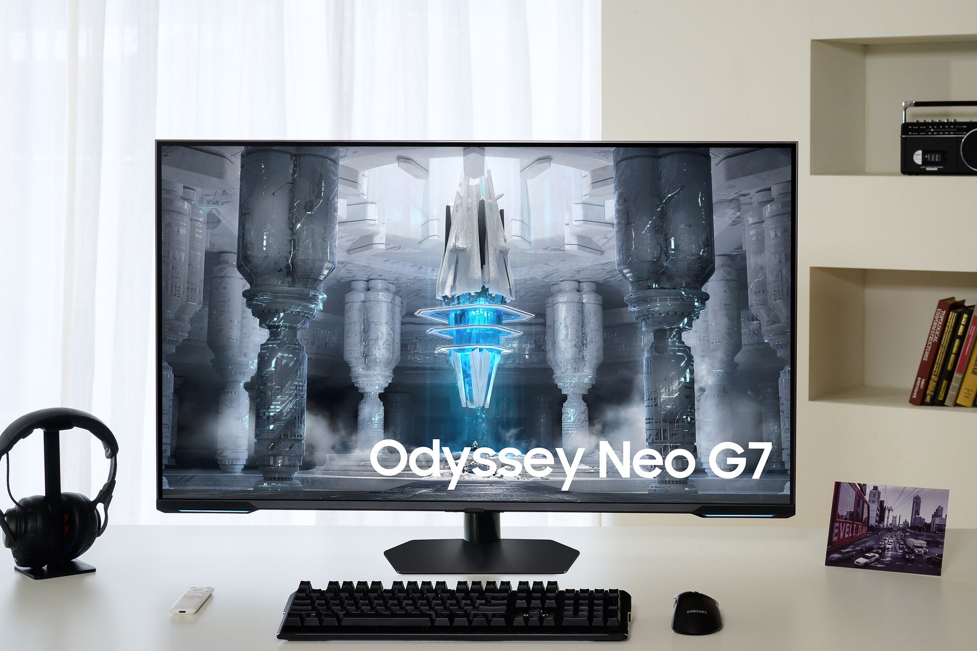 Samsung Launches New Odyssey Neo G7 Mini-LED Gaming Monitor.