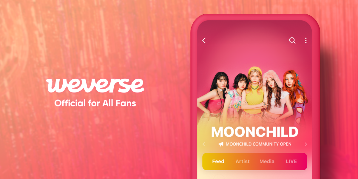 MOONCHILD Joins Weverse: A New Era of Fan Interaction