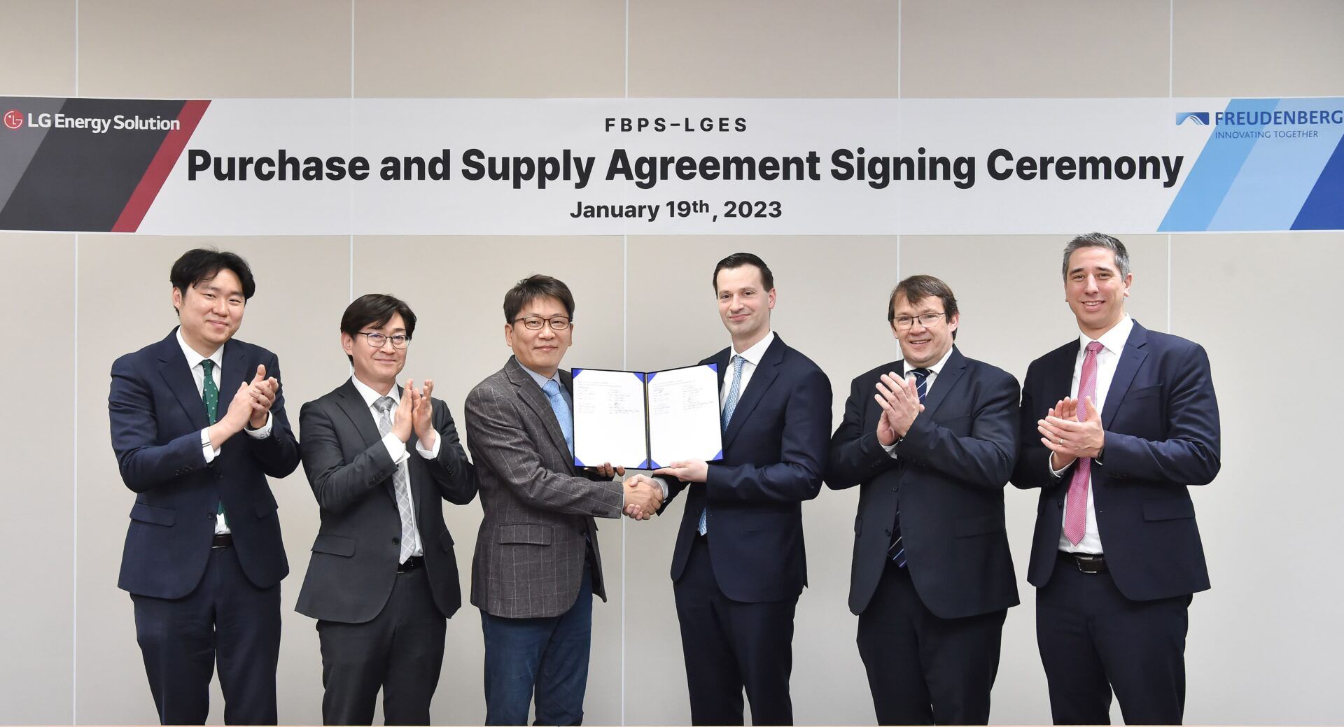 LG Energy Solutions Signs Battery Supply Contract with Freudenberg E-Power Systems.