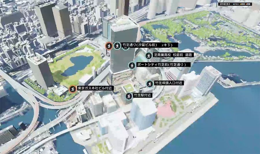 Tokyu Land, SOFTBANK's Data-Driven Project: Smart City Takeshiba