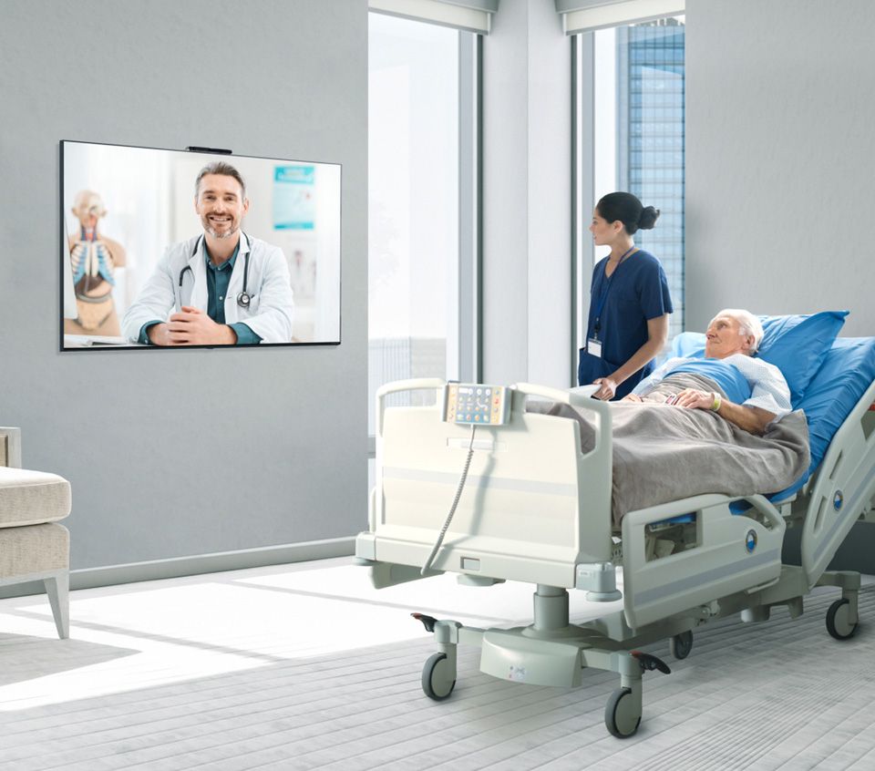 LG unveils 4K Smart Cam Pro for use in healthcare centers.