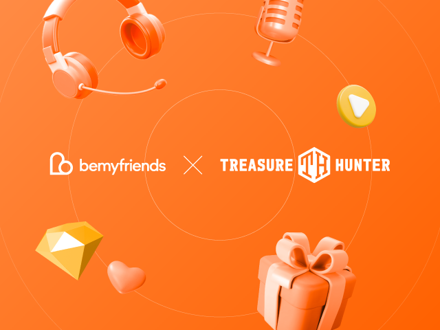 bemyfriends & TREASURE HUNTER: Shaping the Next-Gen Creator Economy