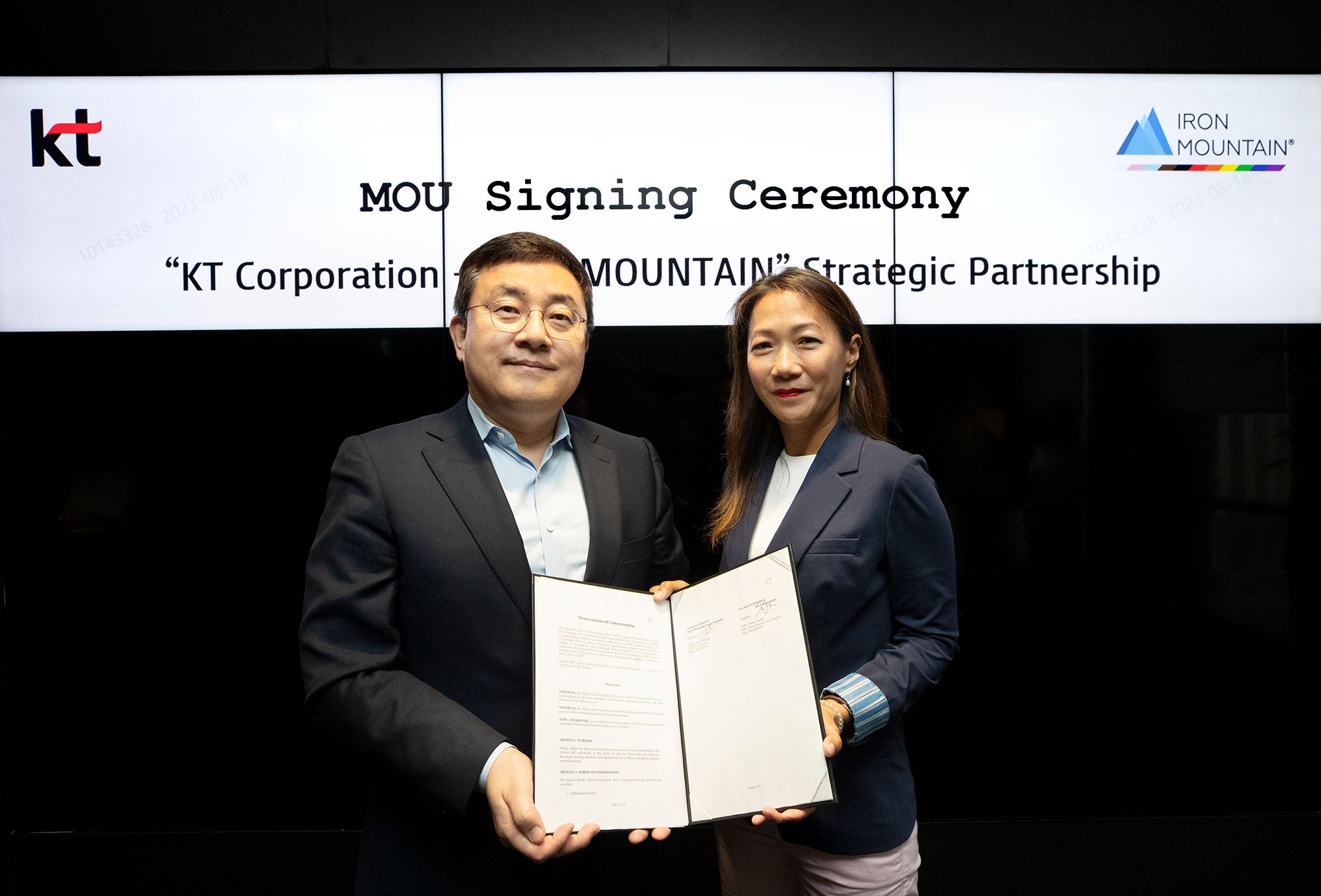 KT and Iron Mountain Join Forces in E-Document Market