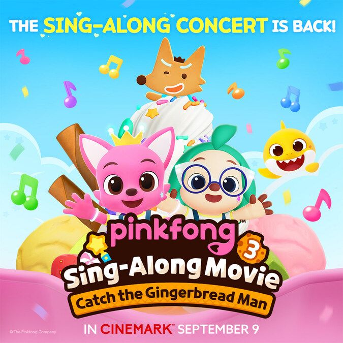 Pinkfong & Cinemark Partner for Sing-Along Movie: A Buzz in Entertainment