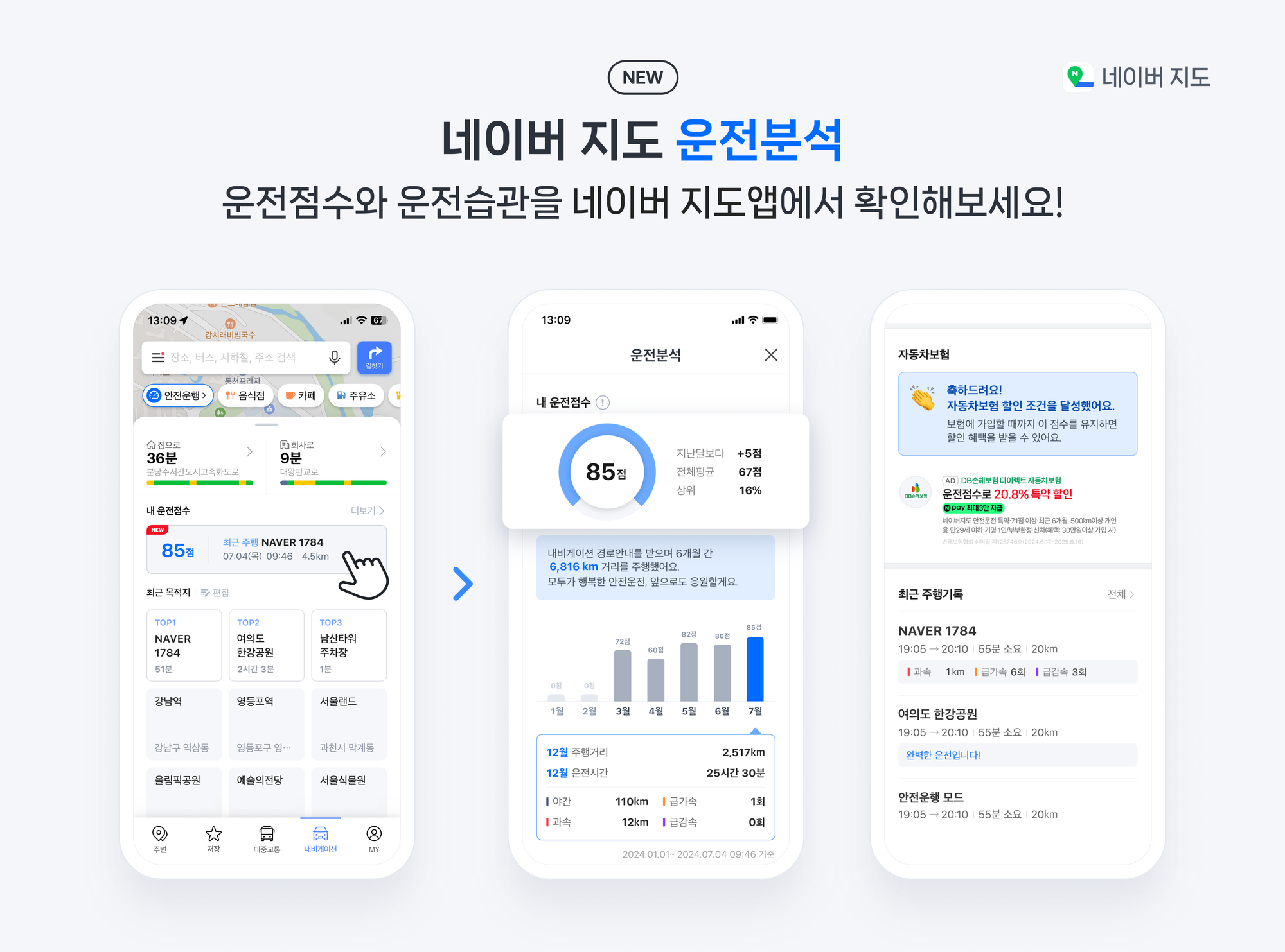 Naver Map Launches Driving Score: Safety Meets Savings
