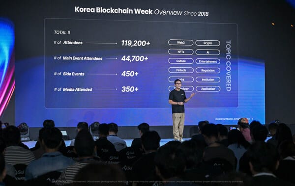 Korea Blockchain Week 2024 Concludes with Record Attendance, Showcasing Web3 Growth