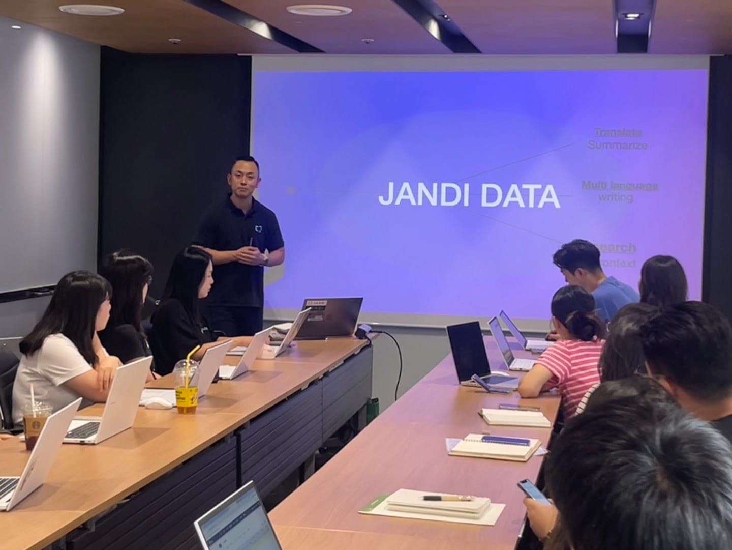 Jandi partners with LF Food for AI feature beta test