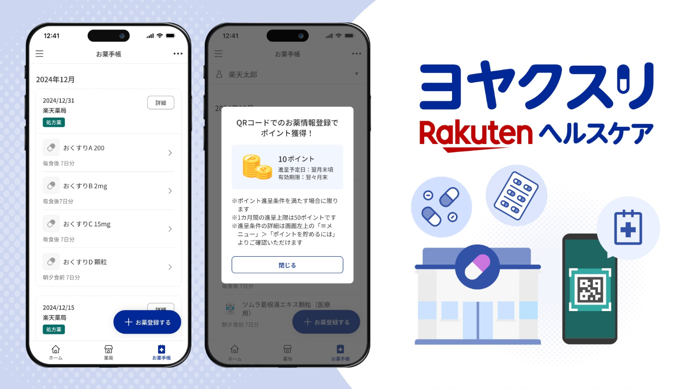 Rakuten Launches Digital Health Records App with Reward Points