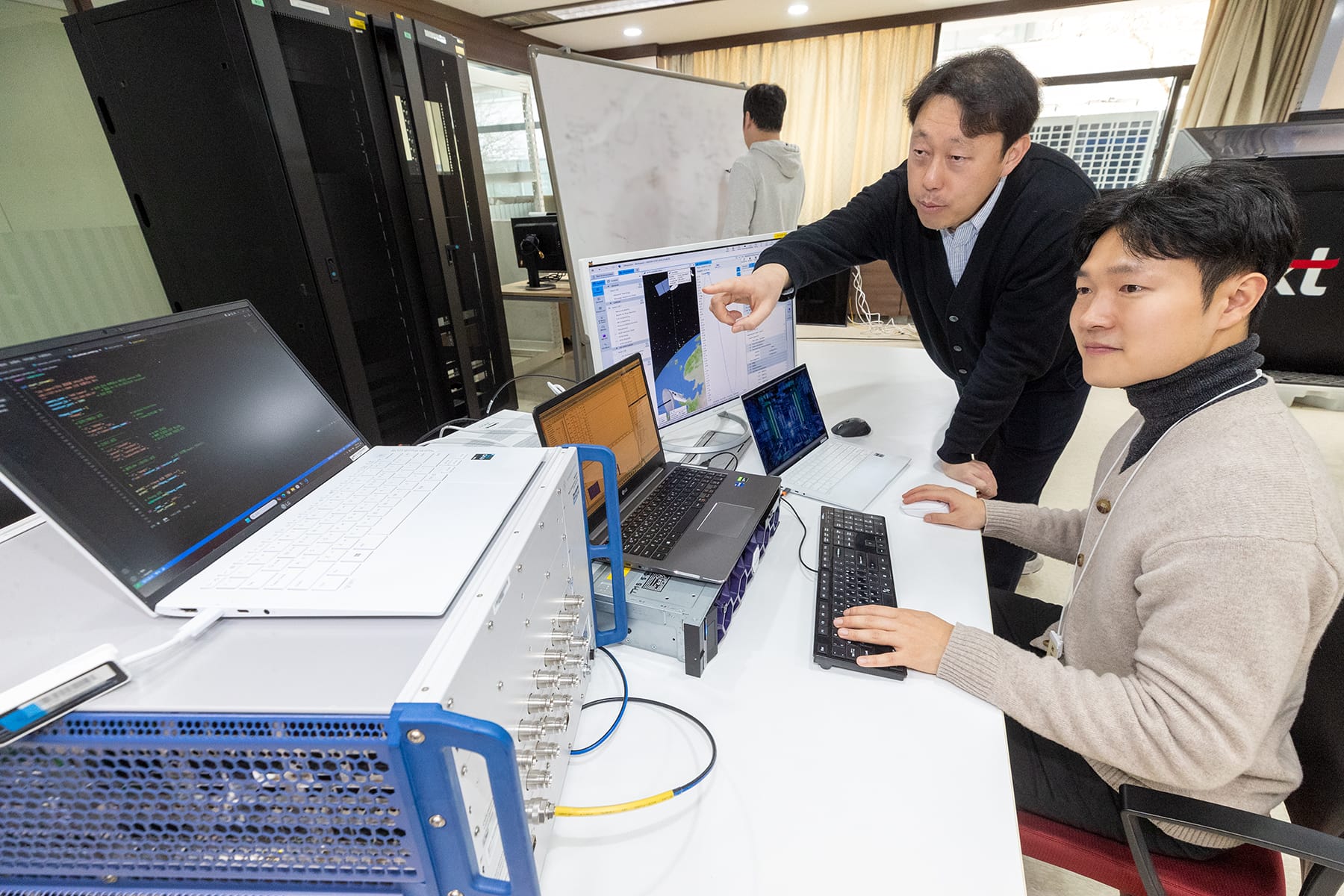 KT Achieves 10Mbps 5G Satellite Communication Breakthrough