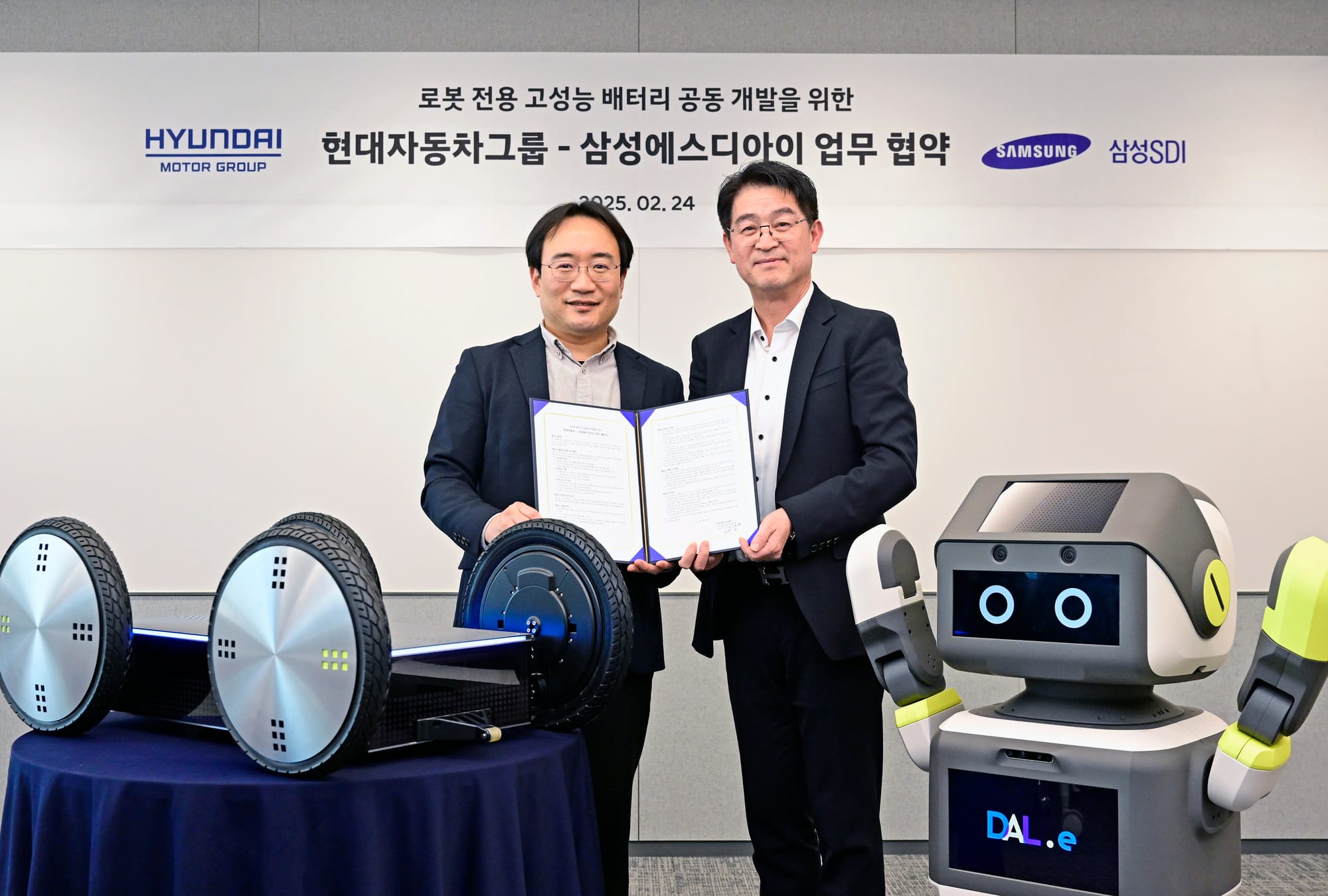 Hyundai, Kia, Samsung SDI Partner on High-Performance Robot Batteries