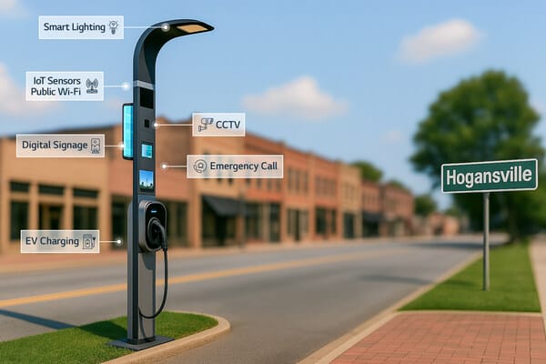 LG CNS Implements Smart City Technology in Georgia Town
