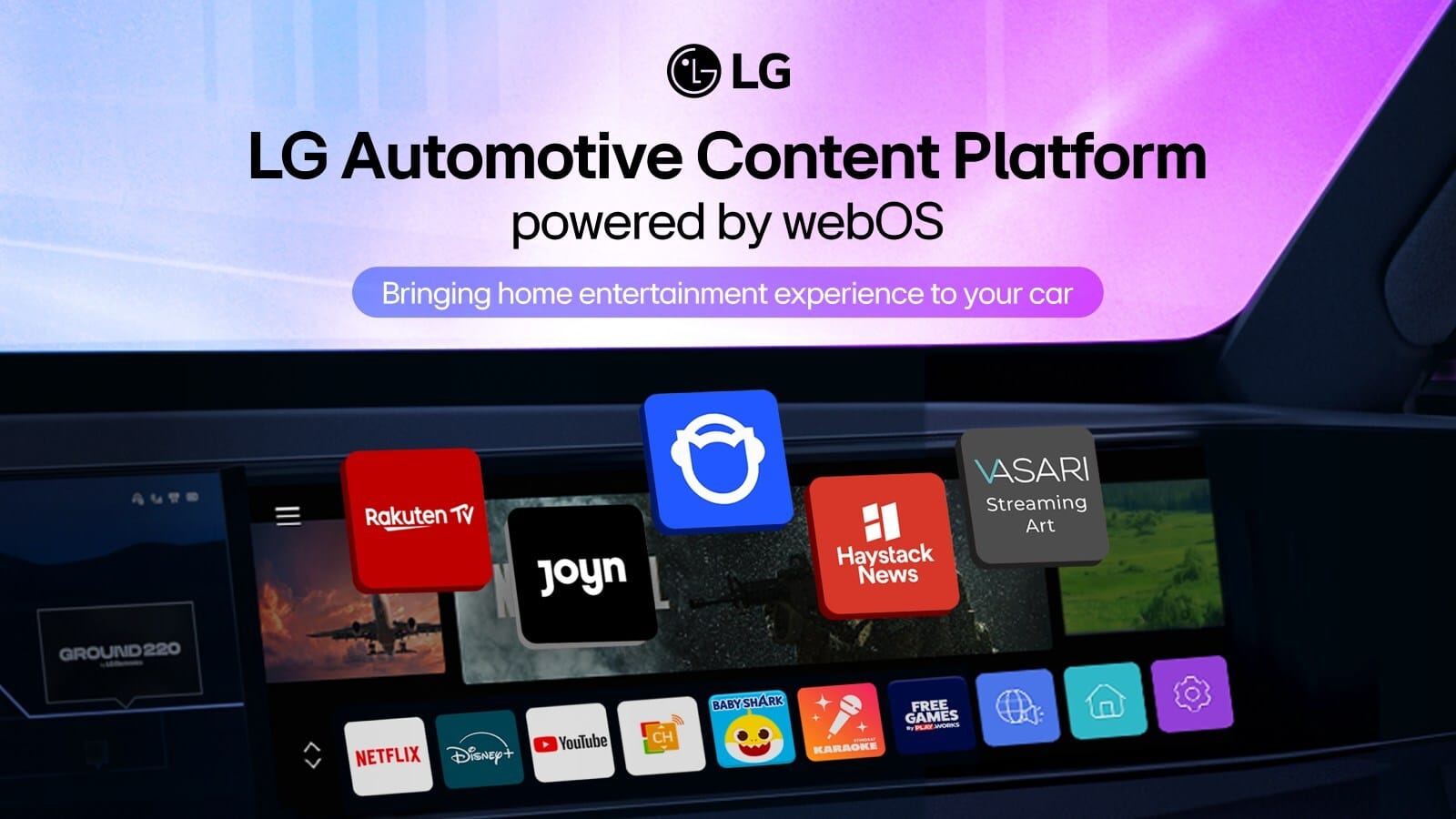 LG webOS Platform Powers Kia EV Streaming in Europe