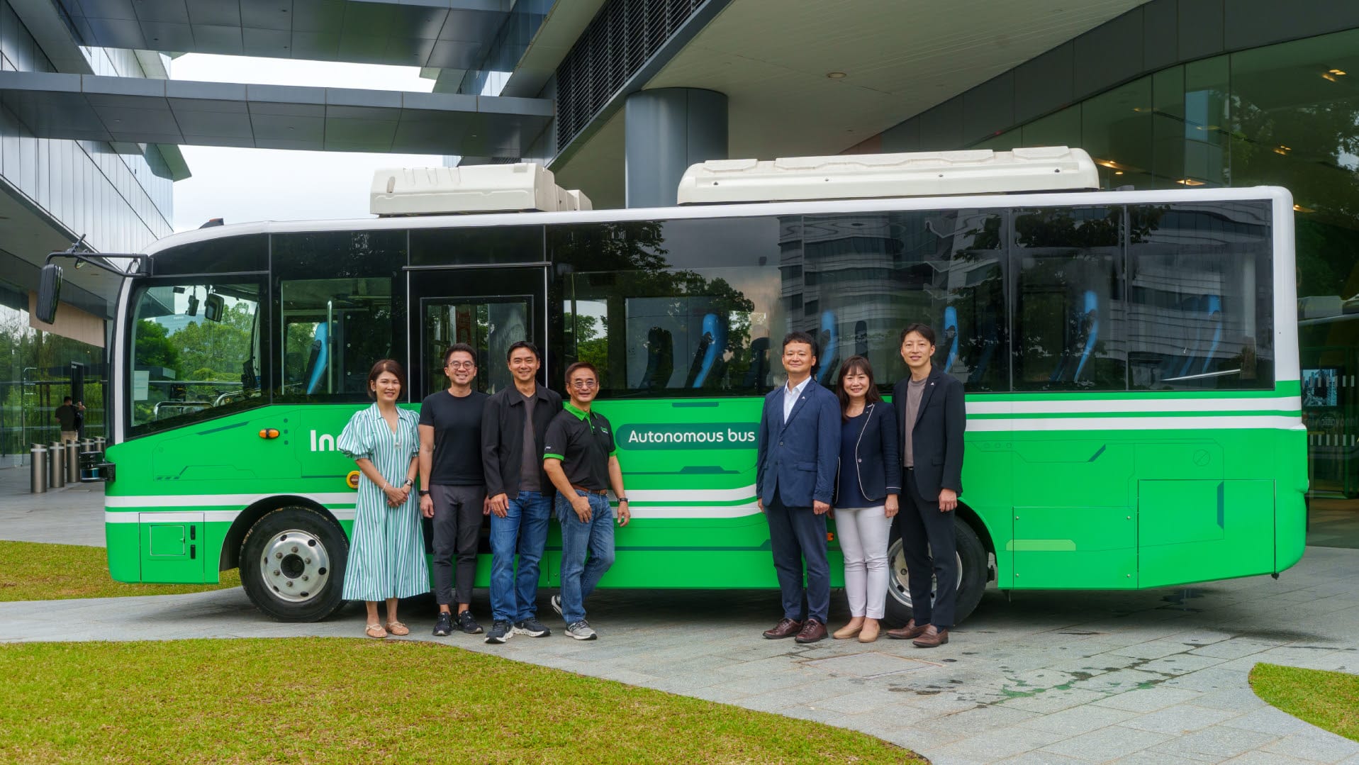 S. Korean Firm Launches Autonomous Shuttle with Grab in Singapore