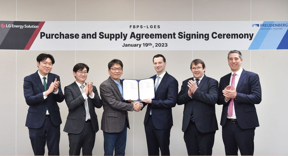 LG Energy Solutions Signs Battery Supply Contract with Freudenberg E-Power Systems. post image