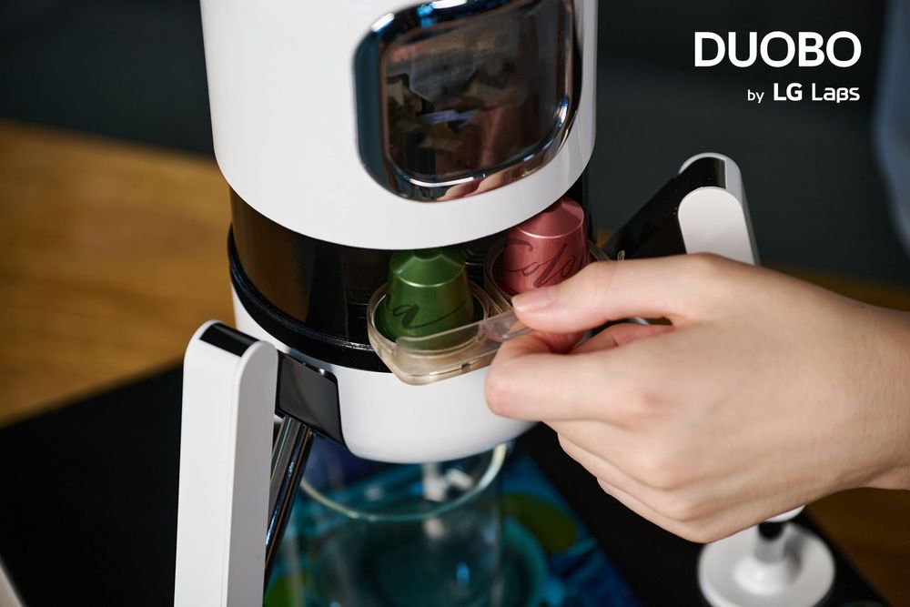 LG Electronics New Venture: DUOBO Capsule Coffee Machine post image