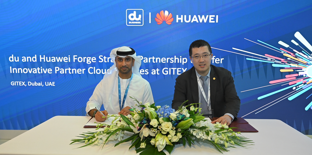 du and Huawei Partner on Cloud Services Targeting UAE's SMEs and Startups post image