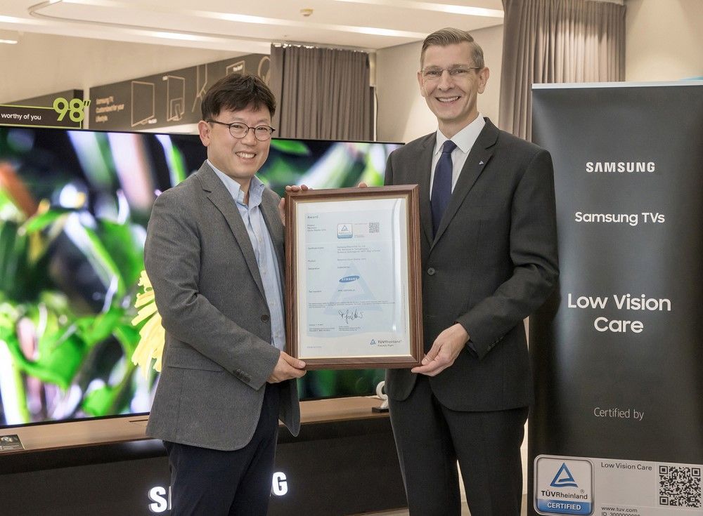 Samsung's 2023 TVs Receive 'Low Vision Care' Certification post image