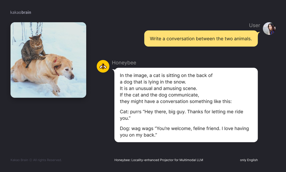 Kakao Brain Releases Multimodal Language Model "Honeybee" on GitHub post image