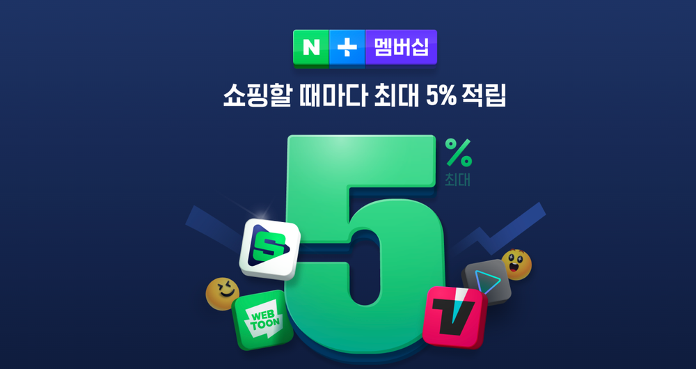 Naver responded with a new promotion for its paid membership program. post image