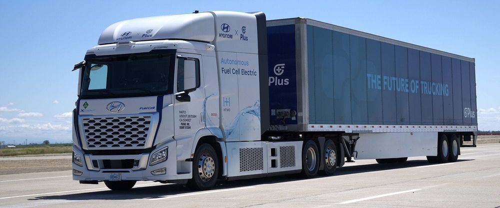 Hyundai & Plus Unveil Level 4 Autonomous Hydrogen Truck in US post image