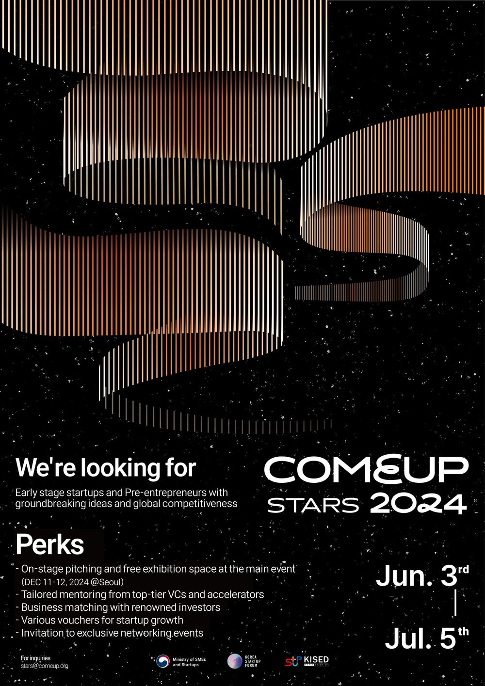 COMEUP Stars 2024: Korea Startup Forum Launches Global Competition post image