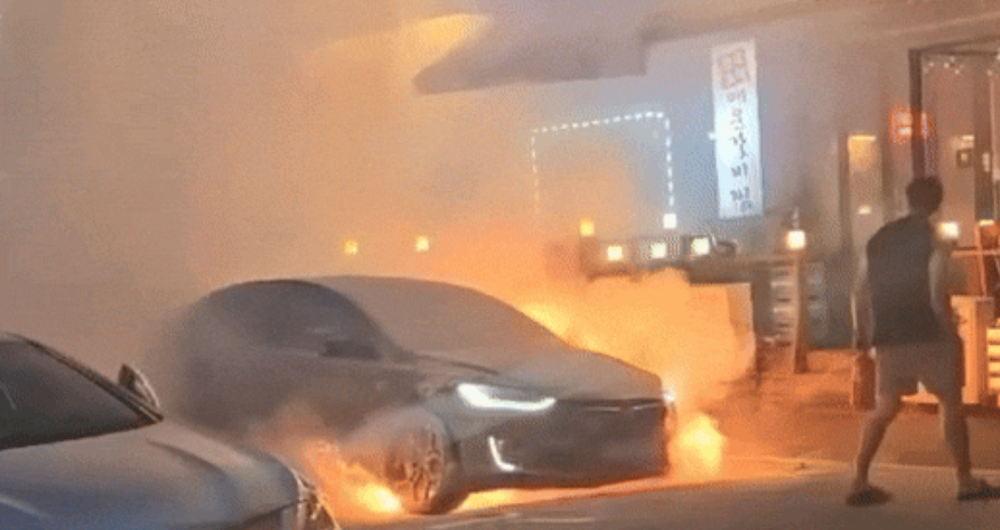Tesla Fire in South Korea Sparks EV Safety Concerns post image