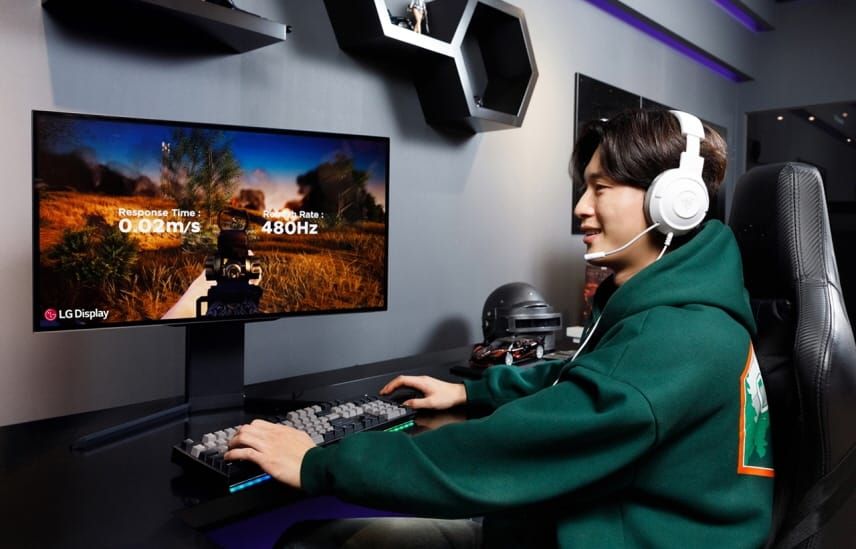 LG Display Begins Mass Production of 480Hz Gaming OLED Panel post image