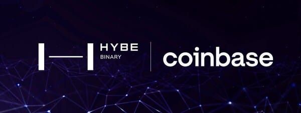 HYBE's BINARY partners with Coinbase on the blockchain creator platform post image