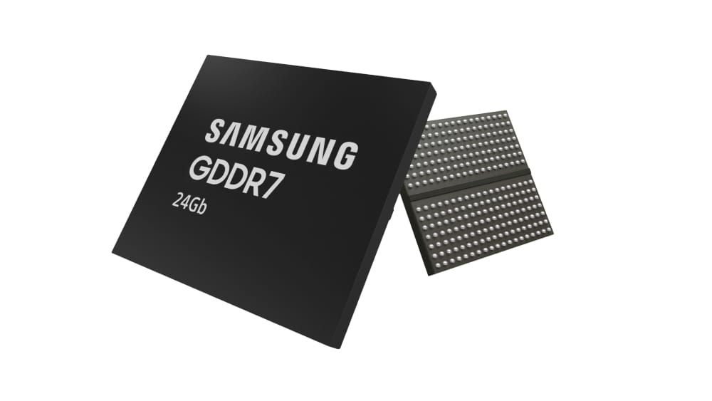 Samsung develops industry's first 24Gb GDDR7 DRAM for next-gen AI computing post image