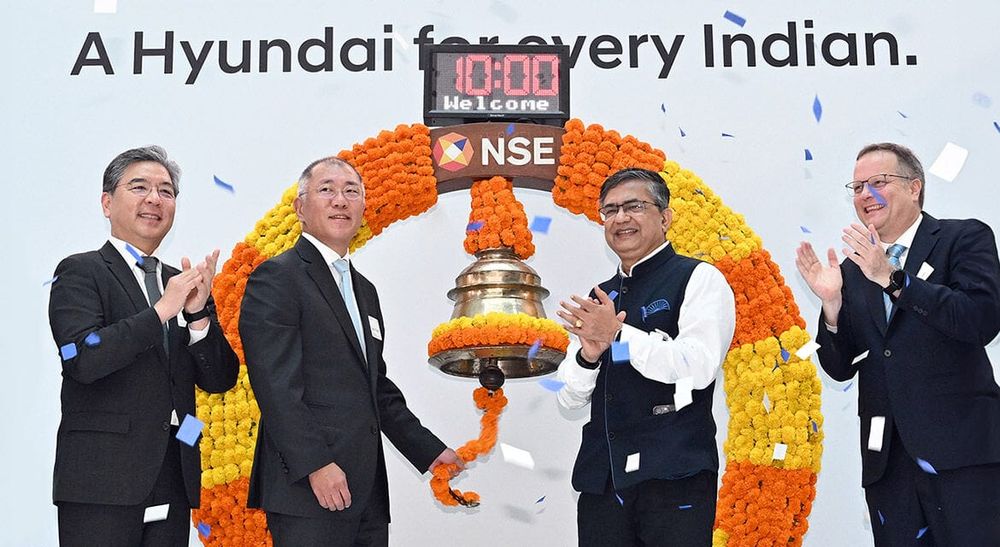 Hyundai Motor India Lists in Country's Largest IPO, Plans EV Investment post image